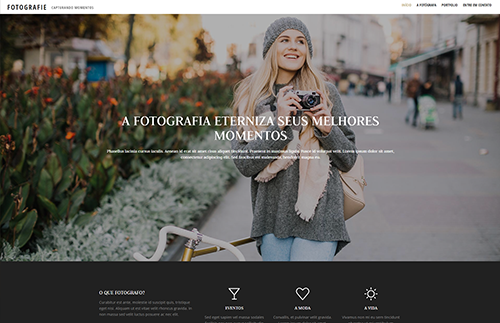 <b>PORTFOLIO PARA FOTÓGRAFO</b>