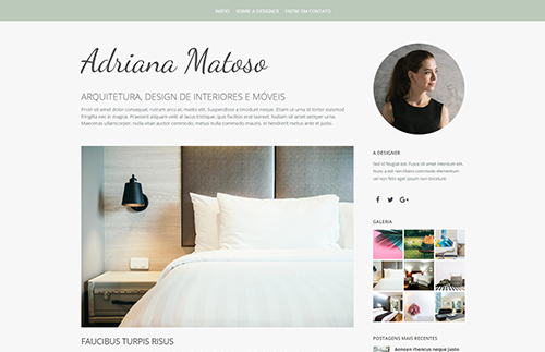 <b>BLOG PARA ARQUITETA</b>